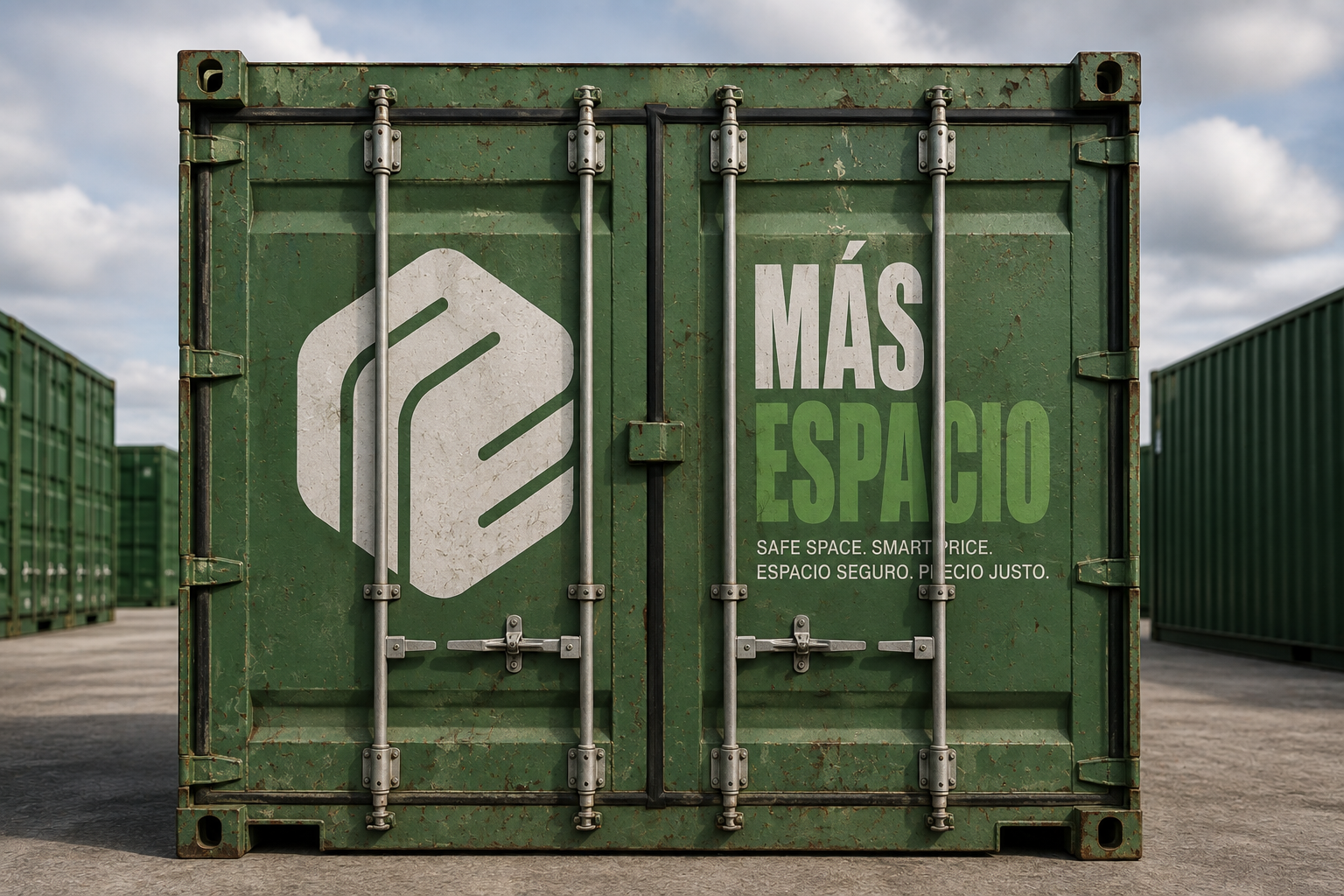 Closed Más Espacio storage container
