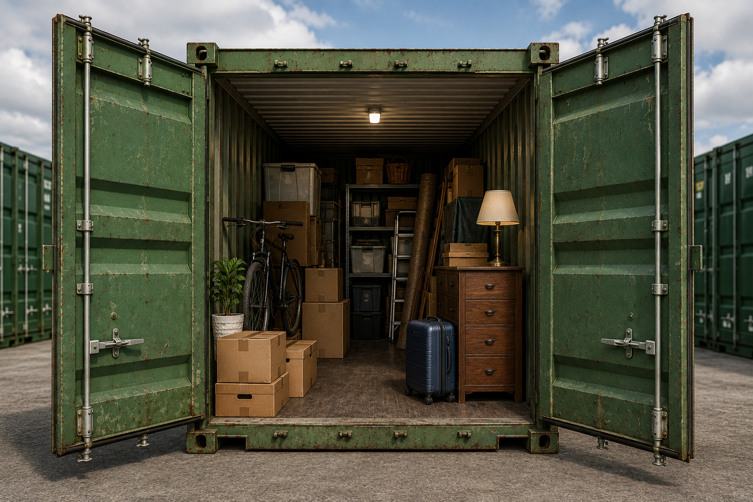 Open Más Espacio storage container